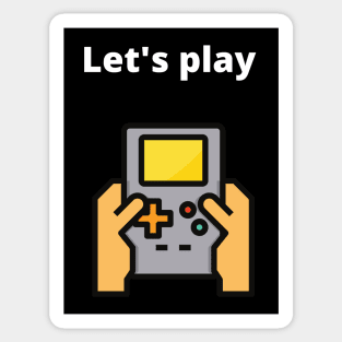 Let's Play! Sticker